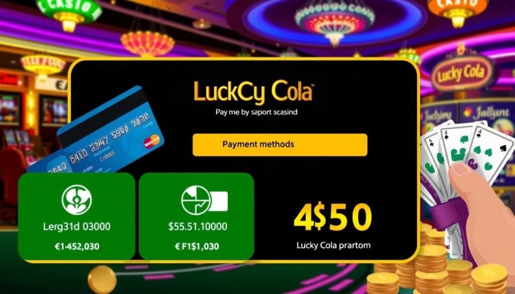 Lucky Cola Casino payment methods