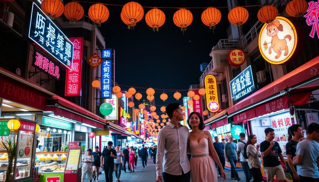 台中情侶景點-逢甲夜市