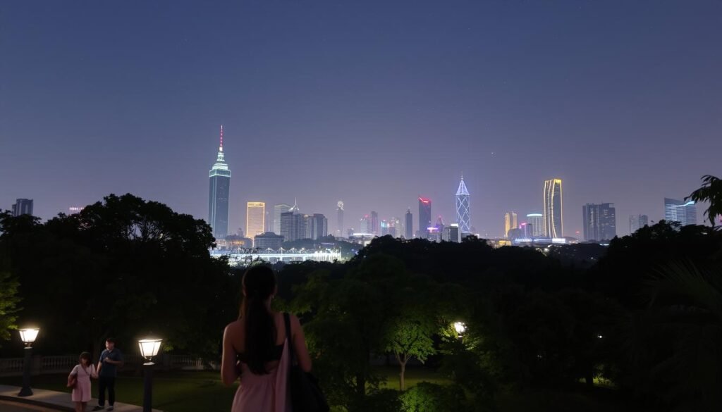 台中情侶景點夜景