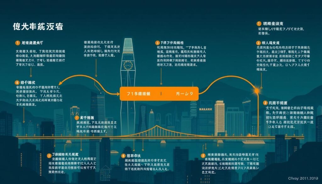 生成圖片提示：香港創業貸款申請流程