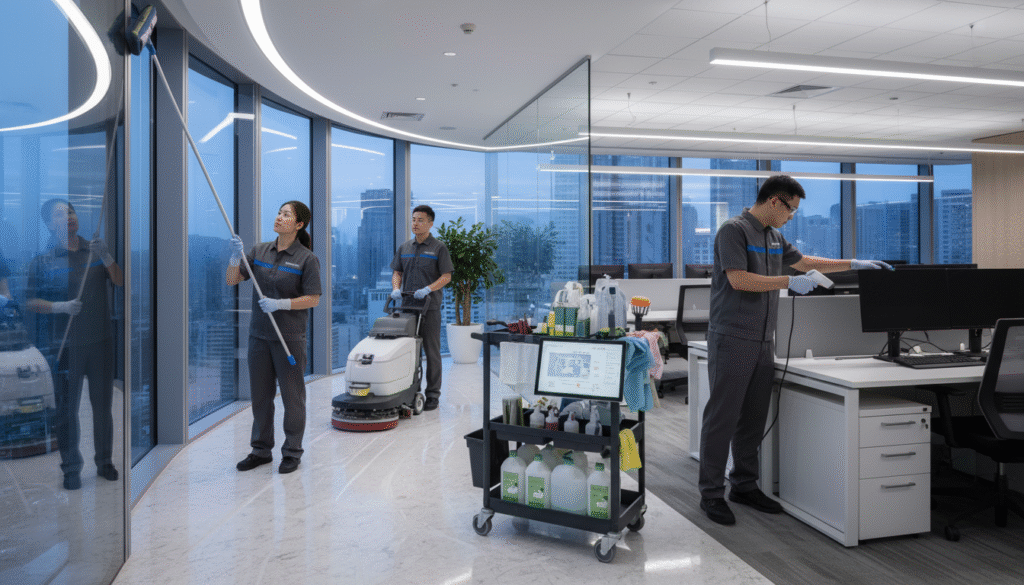 寫字樓清潔專業技術
