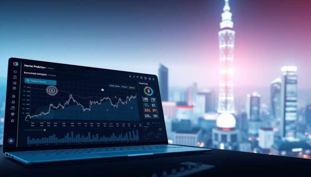 優塔market區塊鏈預測工具介面展示